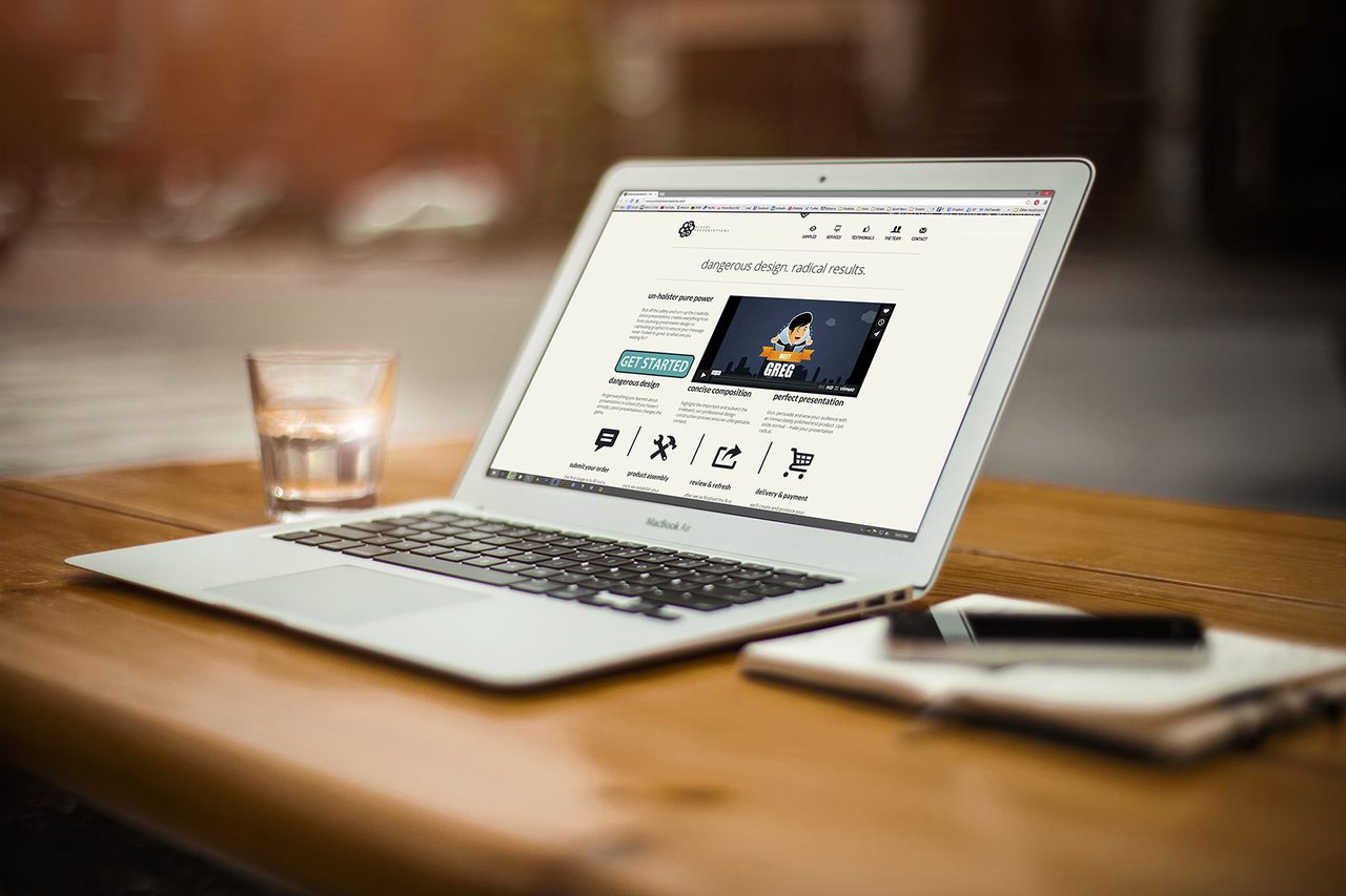 Pistol Presentations Website Design