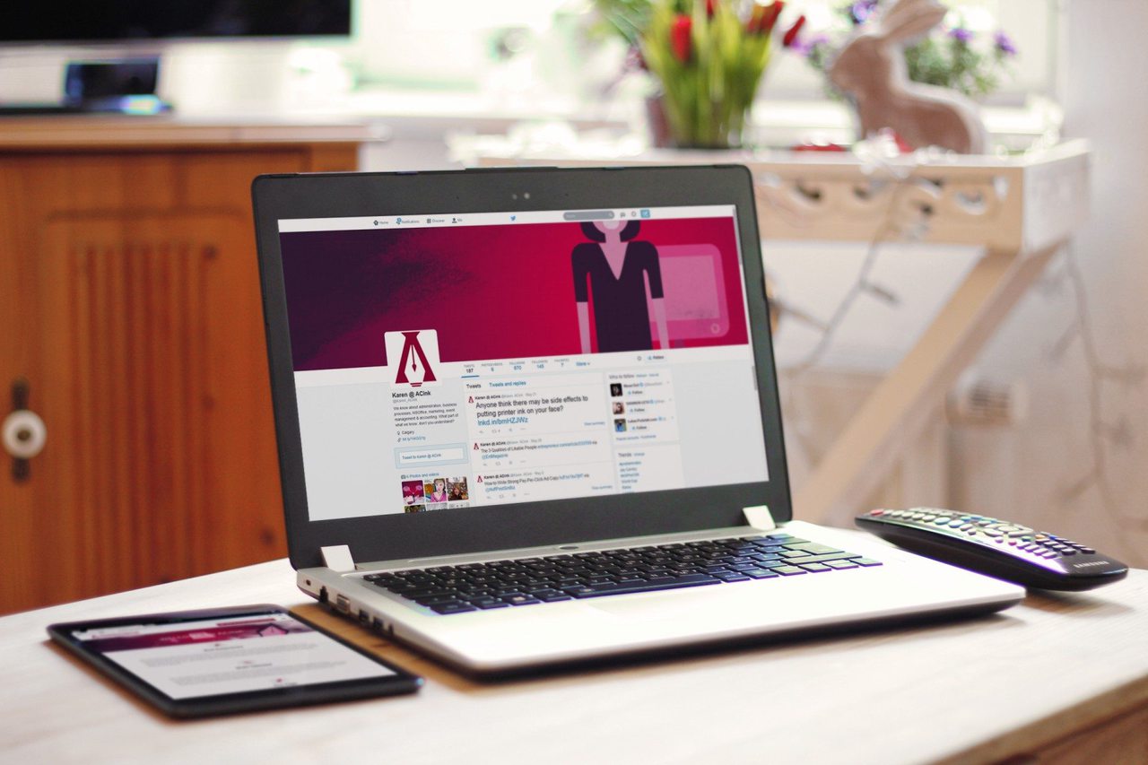 ACink Social Media Design Calgary Twitter