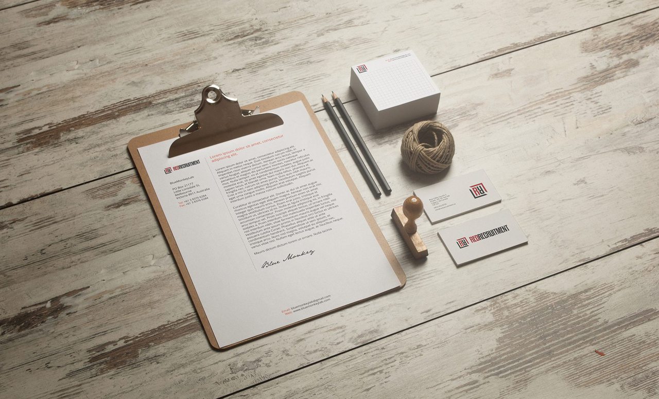 Red Recruitment Calgary Branding