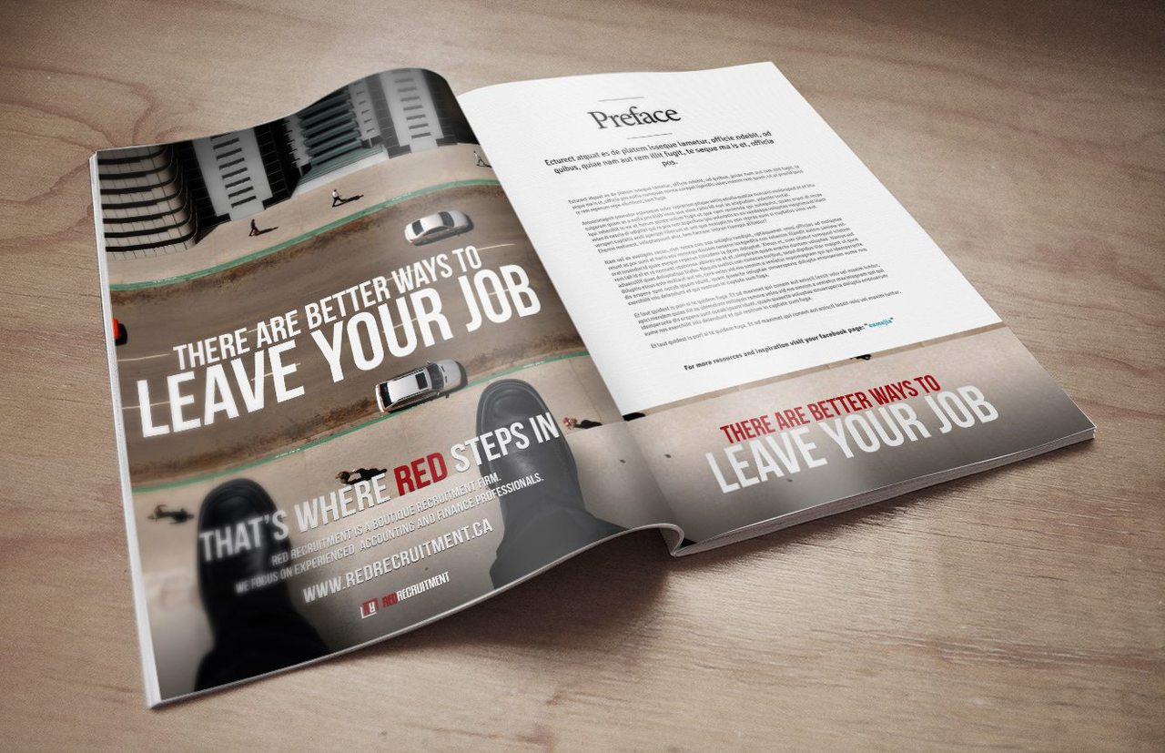 Red Recruitment - Calgary Print Advertising