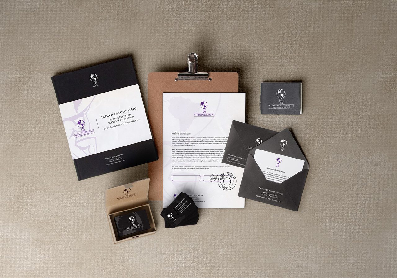 Larson Consulting Branding Design Calgary