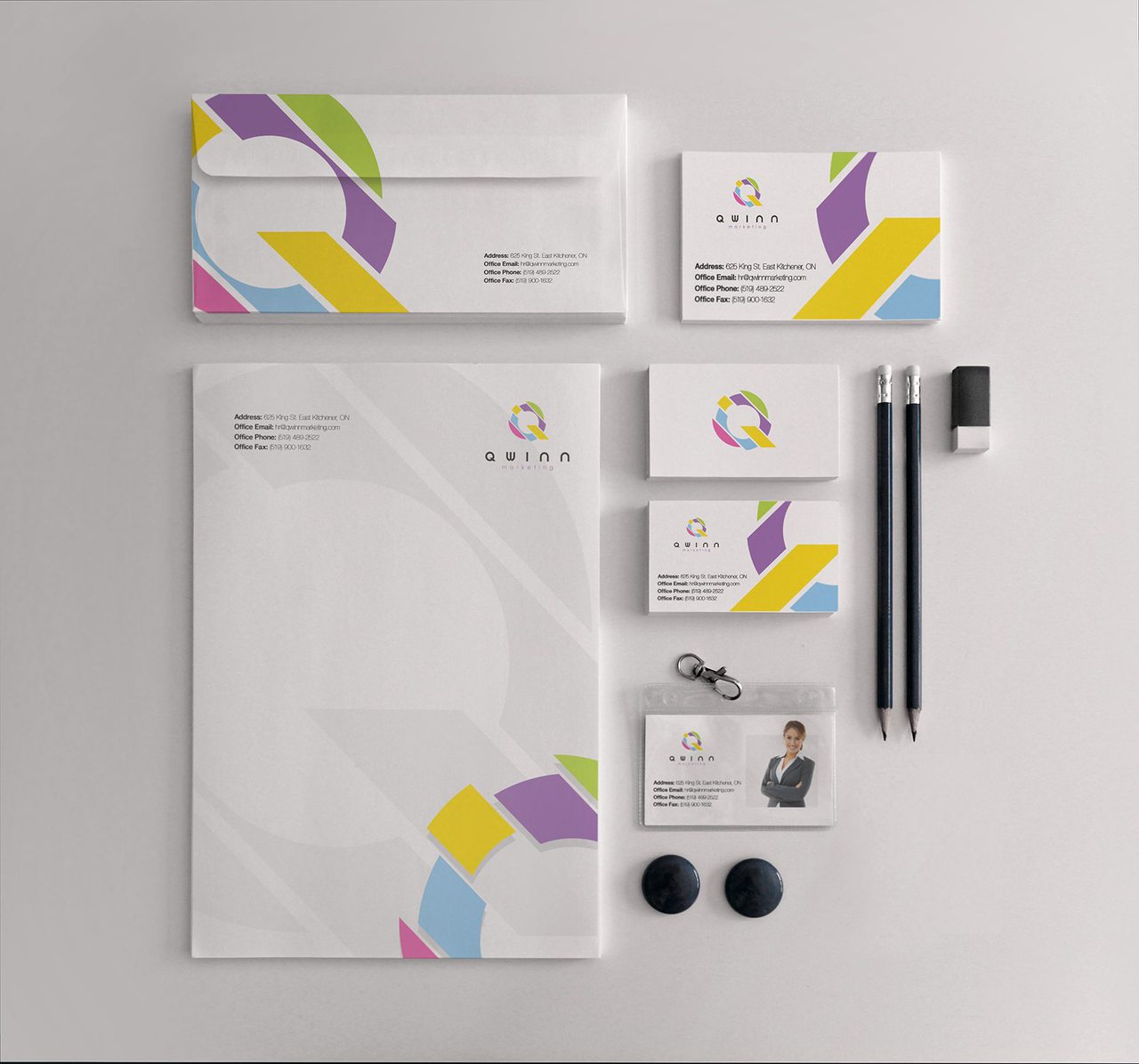 Qwinn Marketing Branding Design Calgary