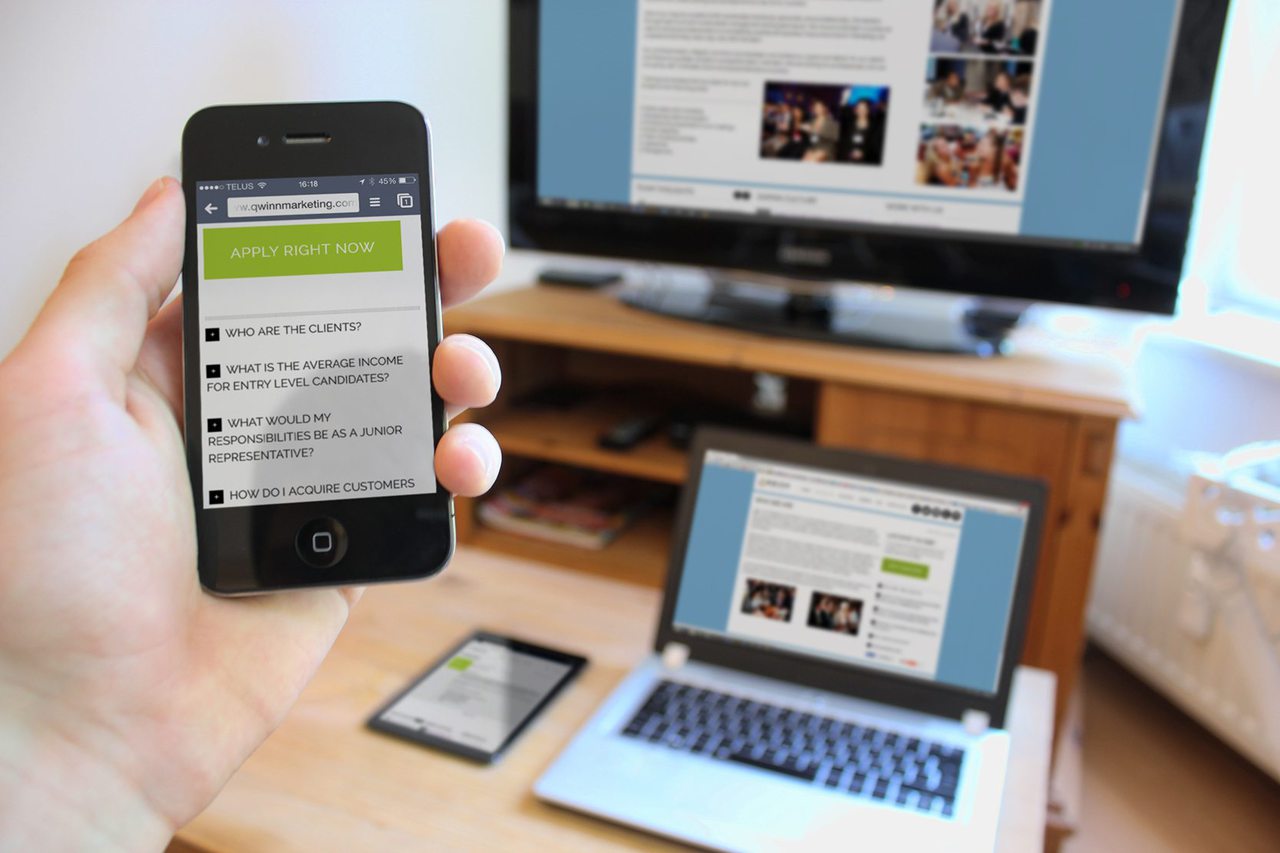 Qwinn Marketing Web Design Calgary