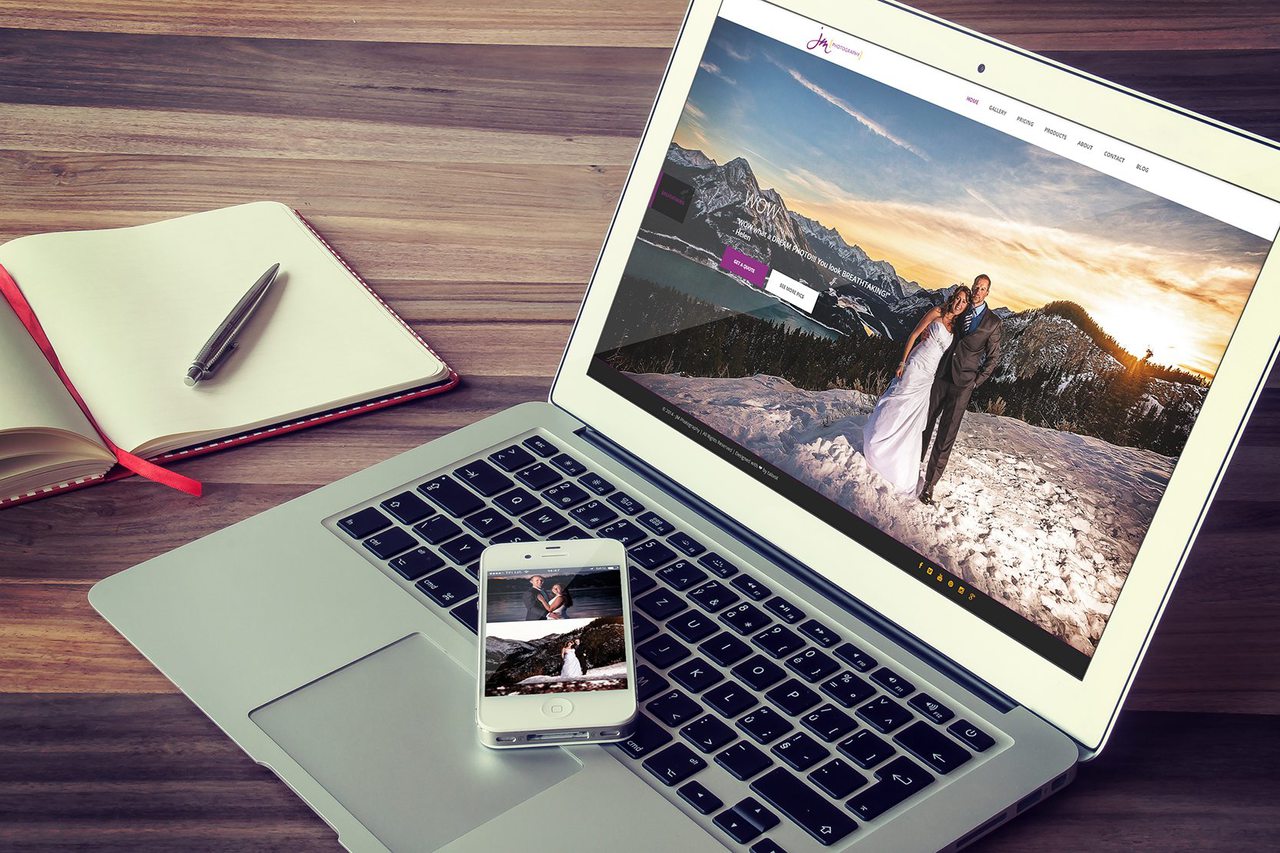 Calgary Web Design - JM Photography