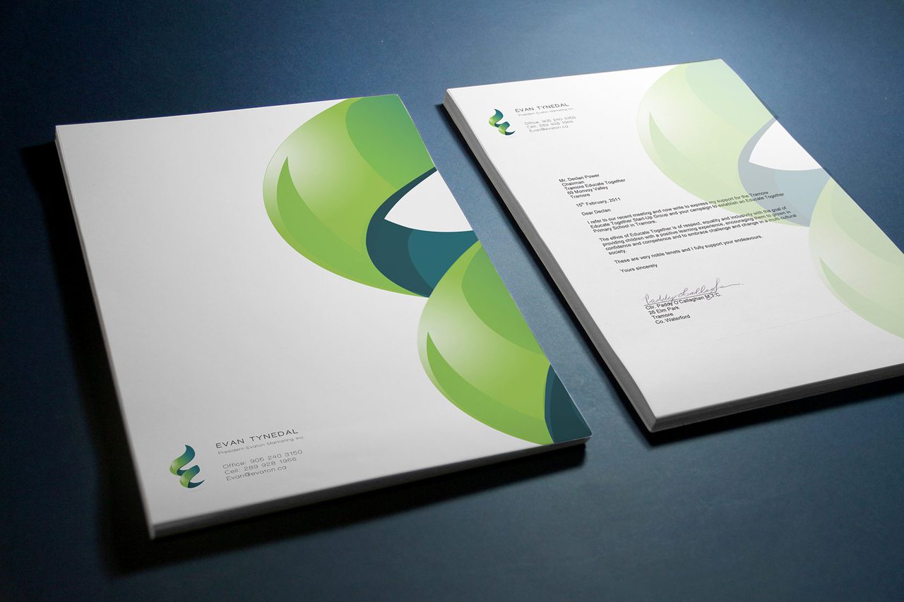 Evaton Marketing Print Design