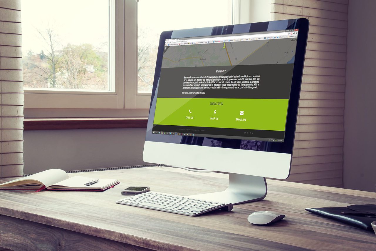 Kiwi Marketing Calgary Website Design