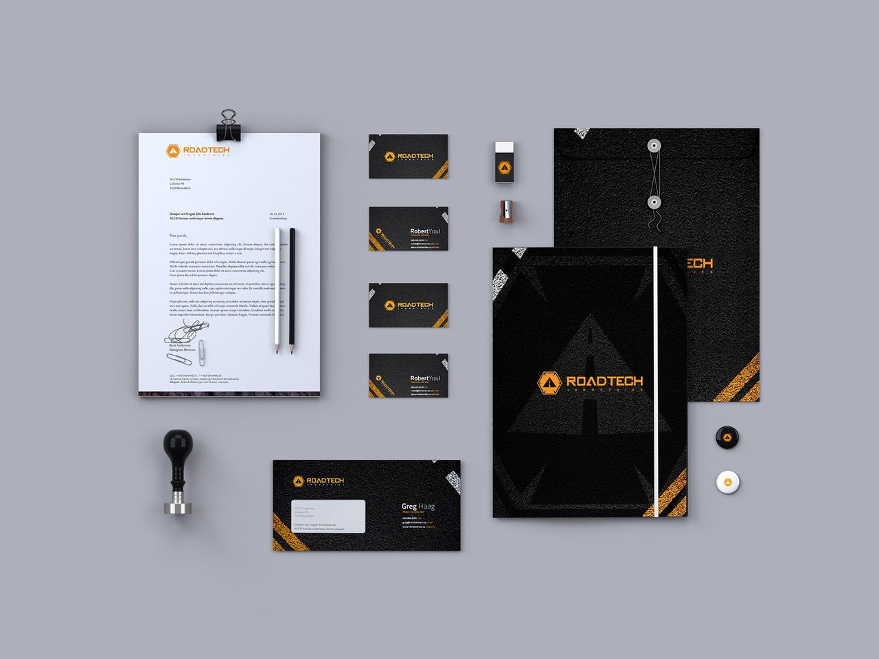 RoadTech Calgary Branding Design
