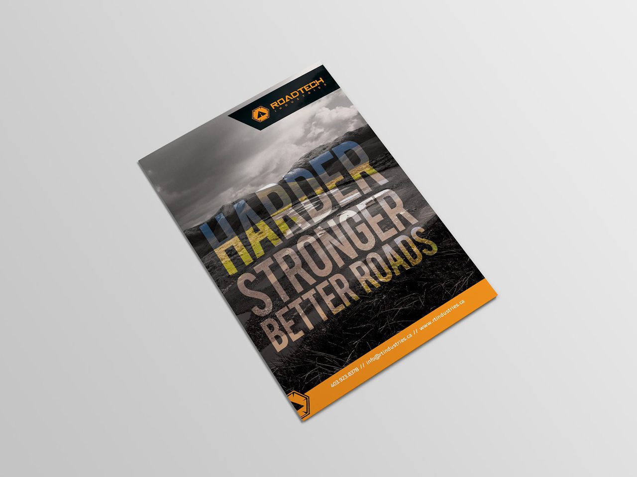 RoadTech Calgary Brochure Design