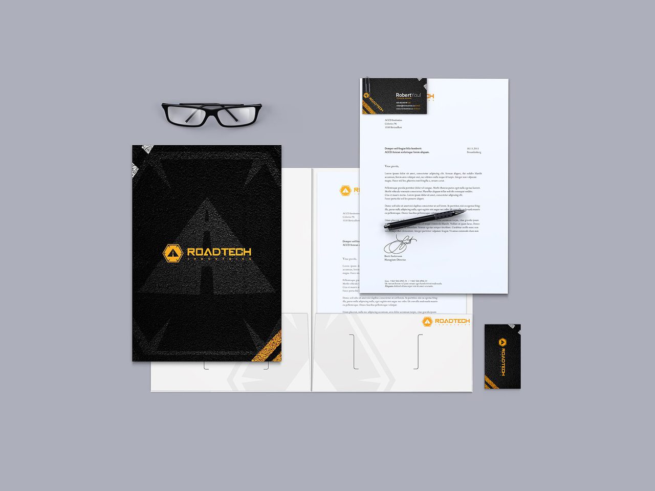 RoadTech Calgary Graphic Design