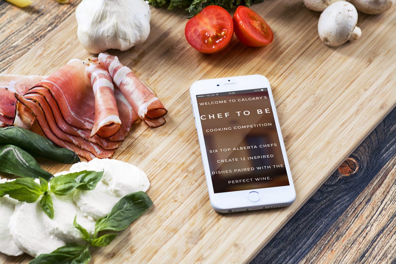 Chef to Be Cooking Competition Calgary Web Design