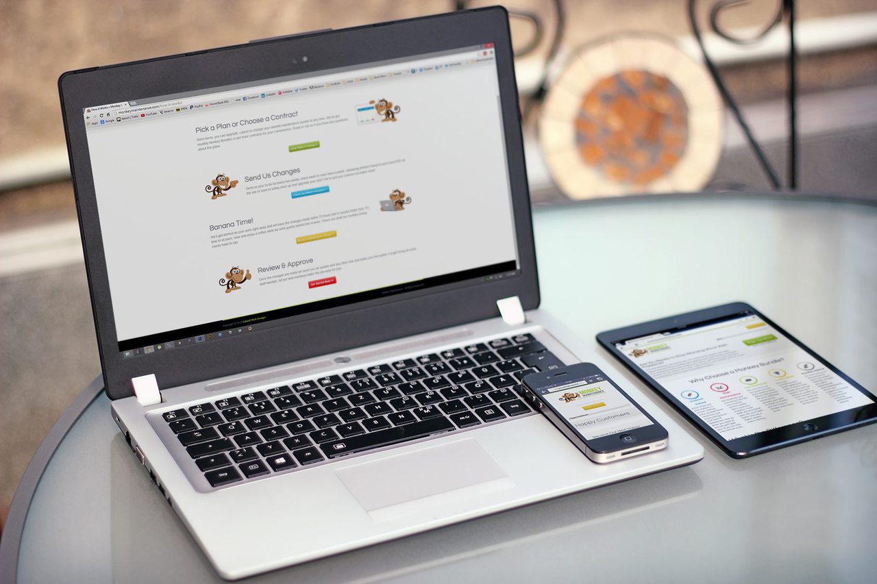 Monkey Maintenance Web Development