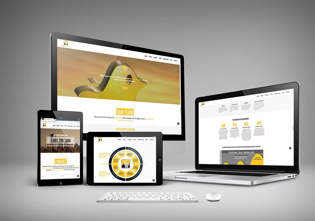 Vault and Co Calgary Web Design