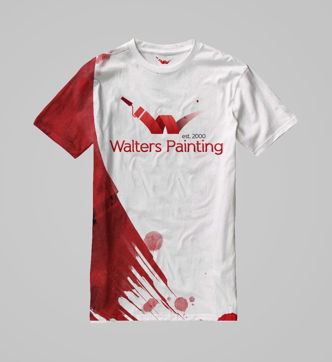 Walters Painting Branded T Shirt Design