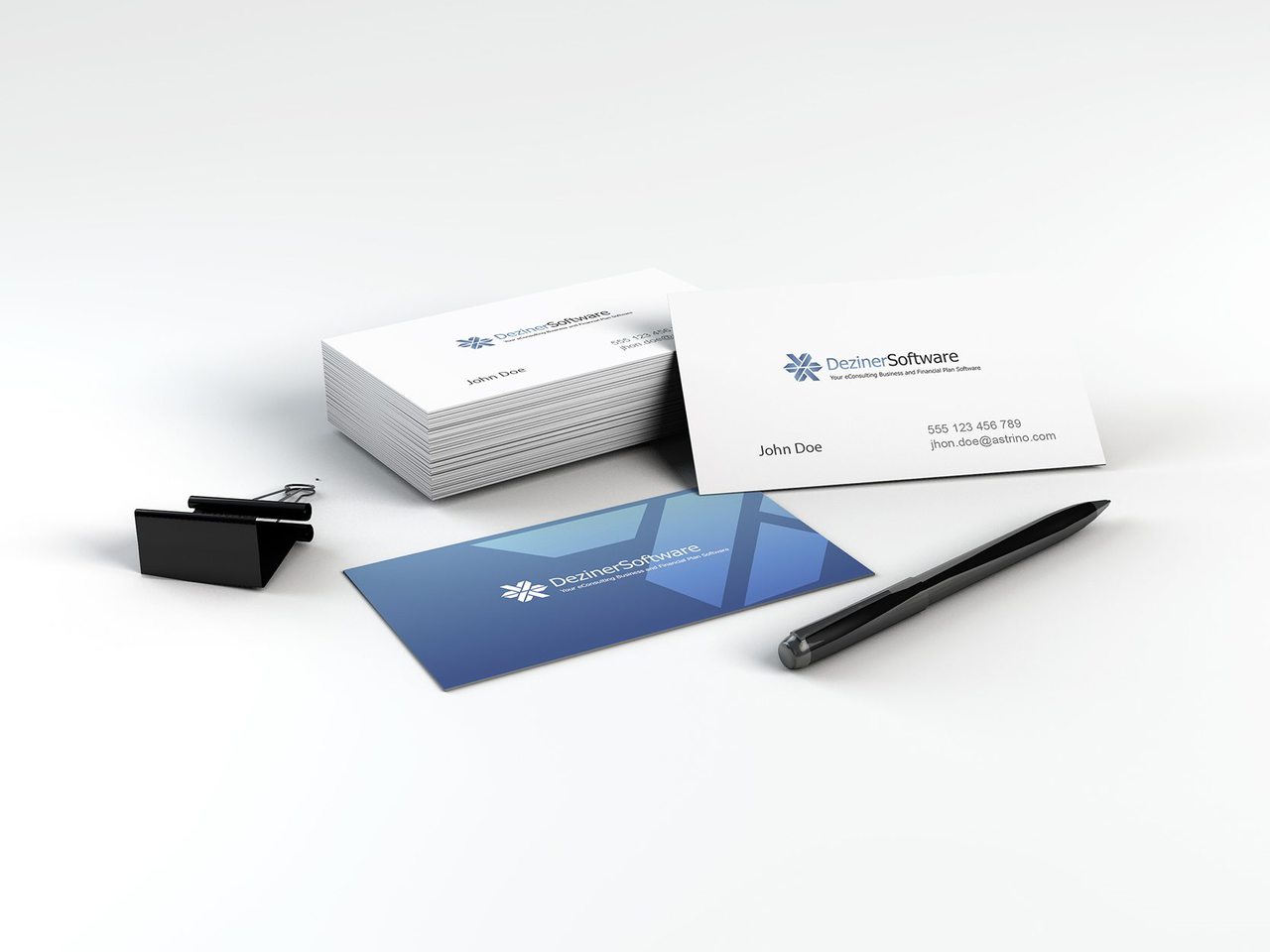 Chicago Business Card Design - Deziner Software