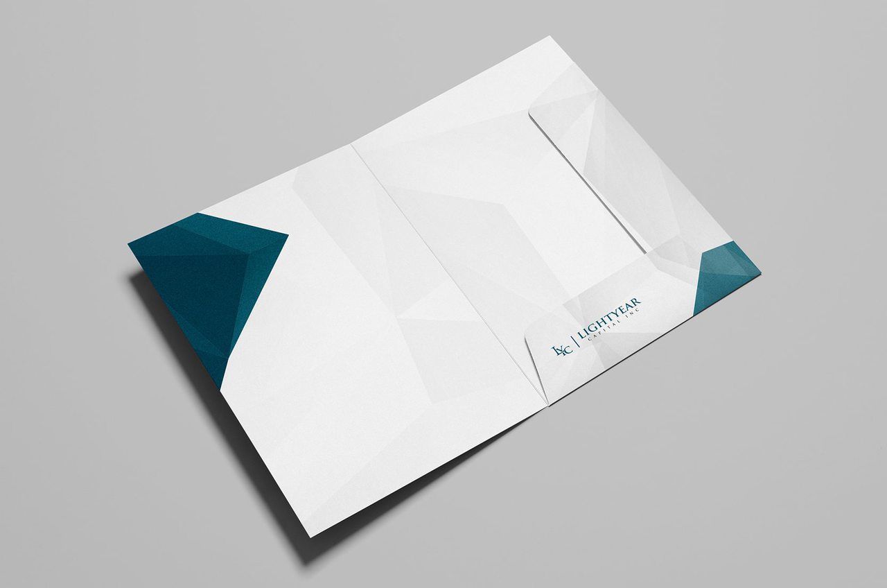 Lightyear Capital Calgary Folder Design