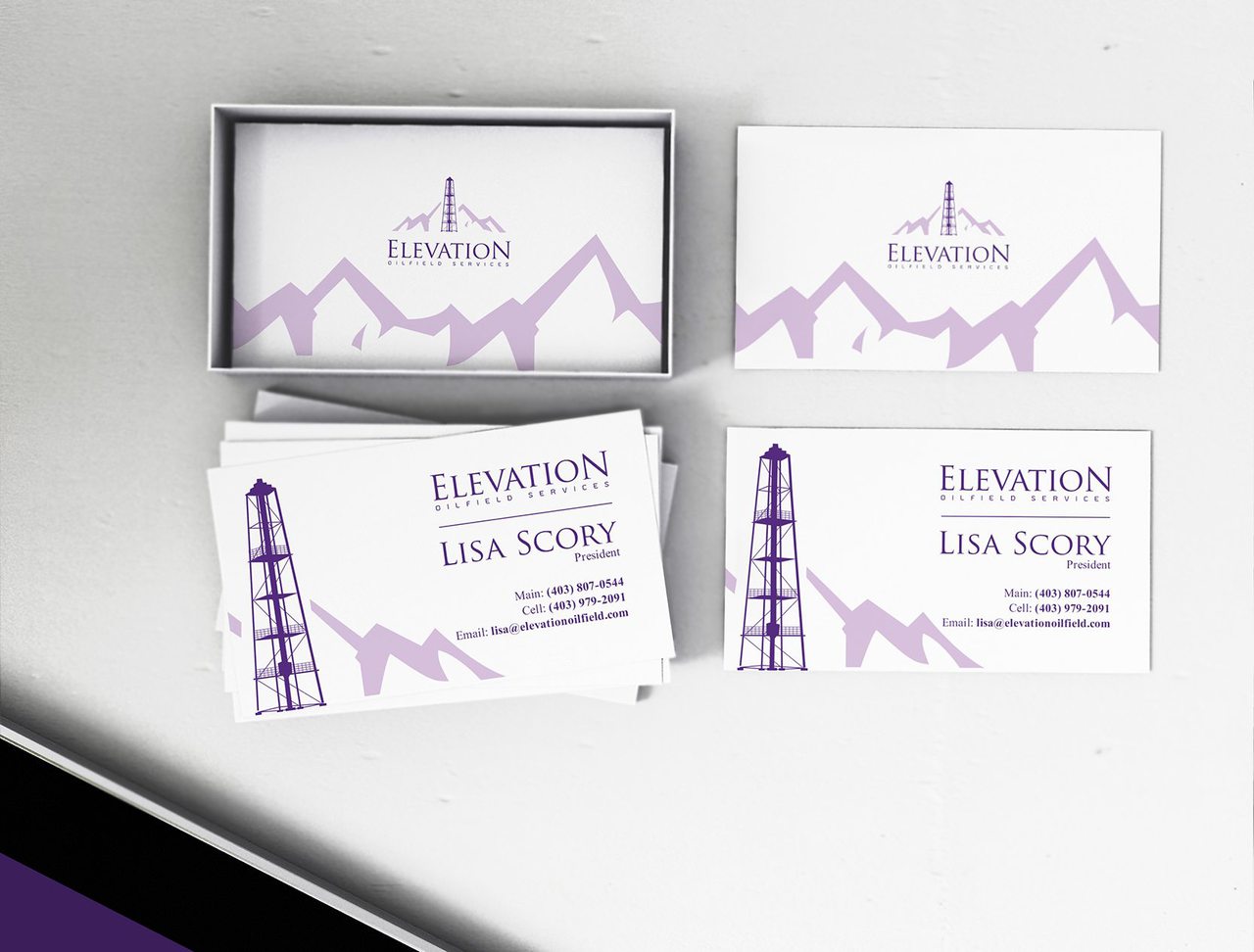 Elevation Oilfield Graphic Design