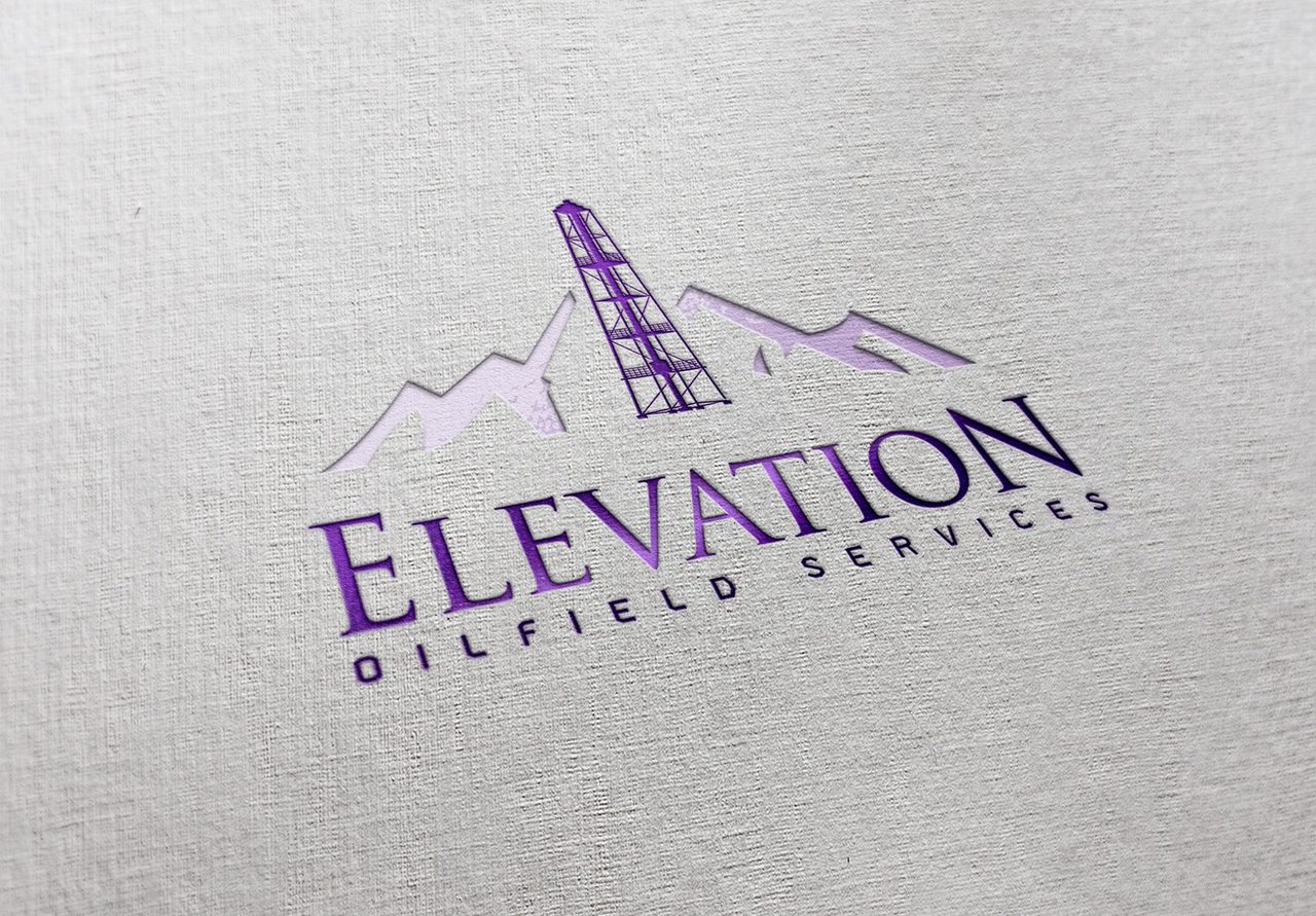 Elevation Oilfield Logo Design