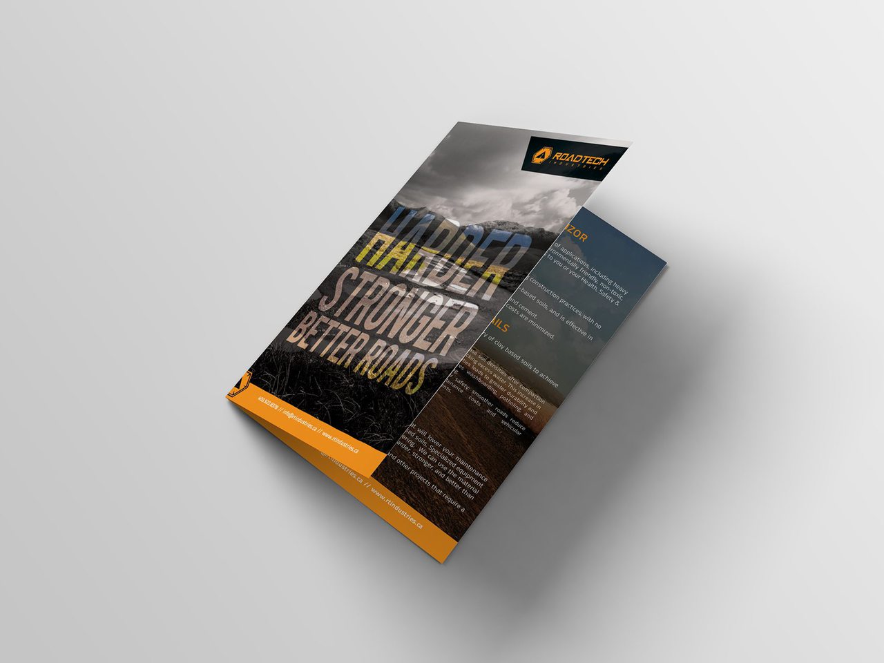 RoadTech Brochure Design