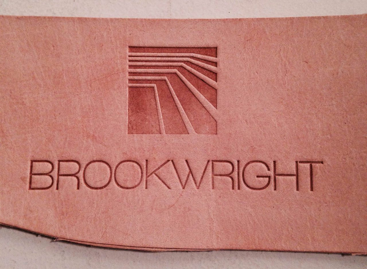Brookwright-Leather-Logo-Design