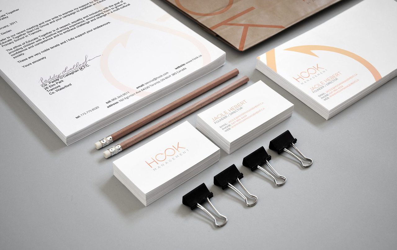 Hook Management Toronto Branding