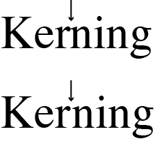 kerning