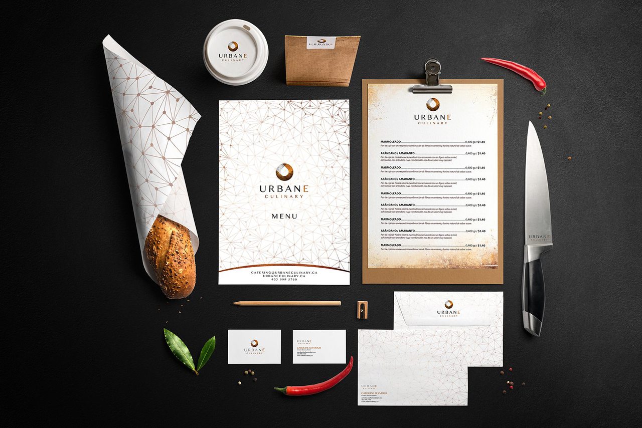 Urbane Culinary - Calgary Branding Design