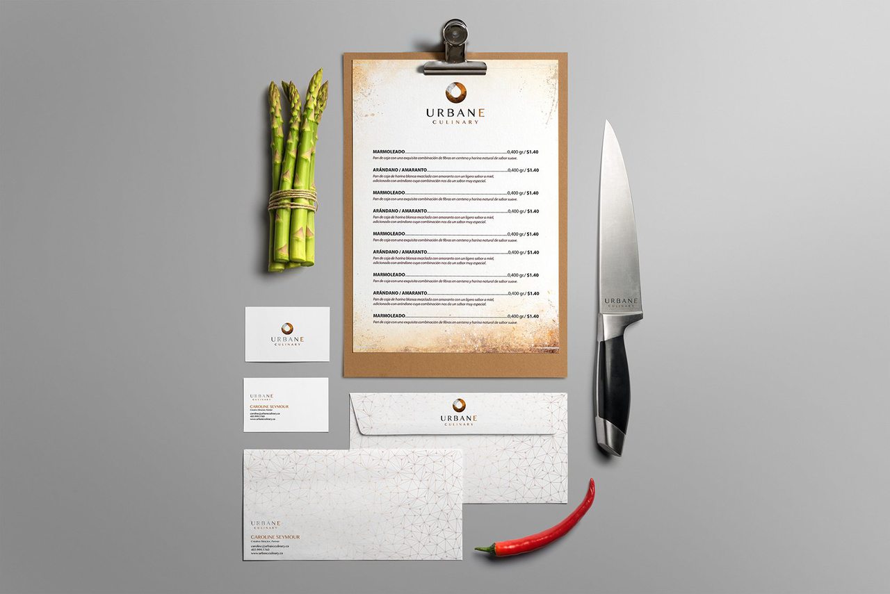 Urbane Culinary - Calgary Graphic Design