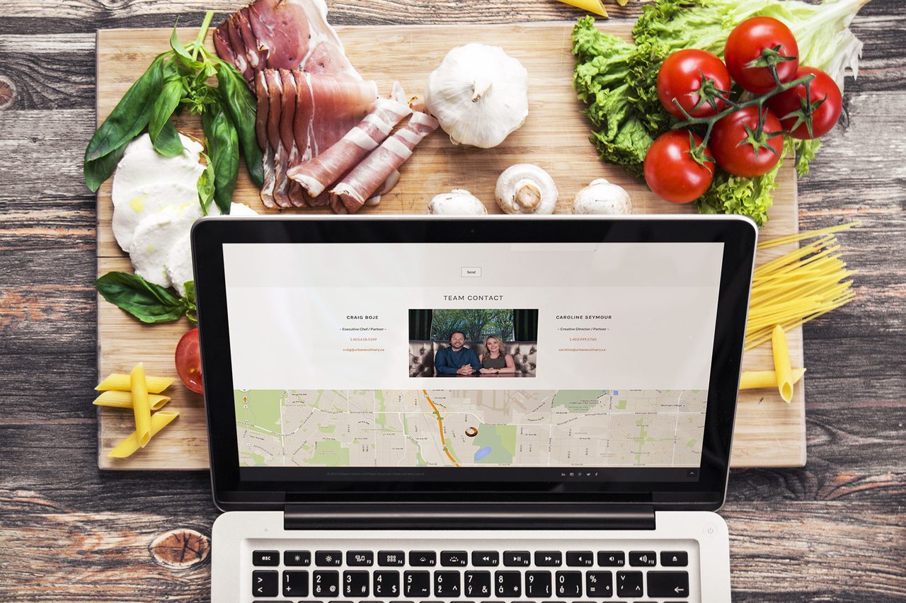 Urbane Culinary - Calgary Website Design