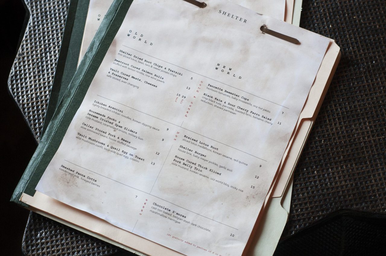 Shelter_Food-Menu