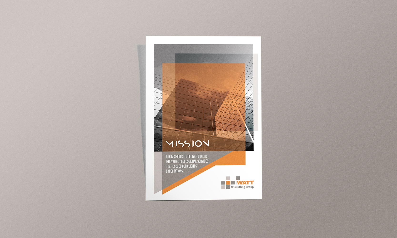 WATT Consulting Group Poster Mission