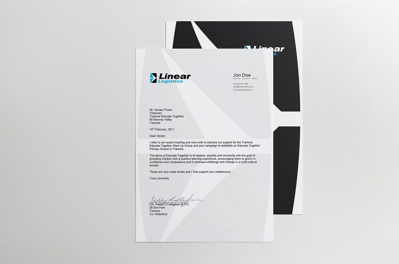 Linear Logistics - Calgary Print Design