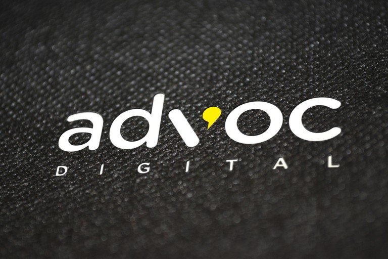 Custom Logo and Brand Guideline for Advoc Digital Marketing Agency