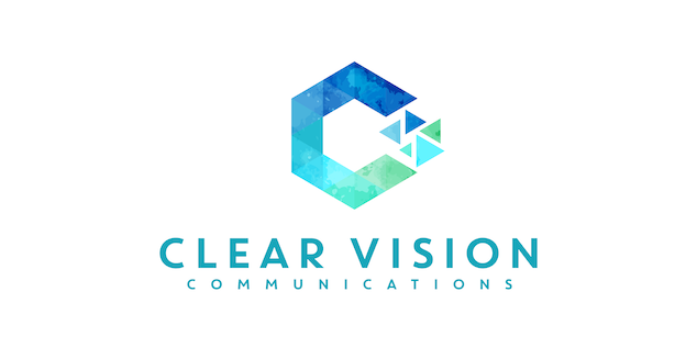 talonX Creative Agency - Clear Vision Communications Calgary Custom Logo Design Light