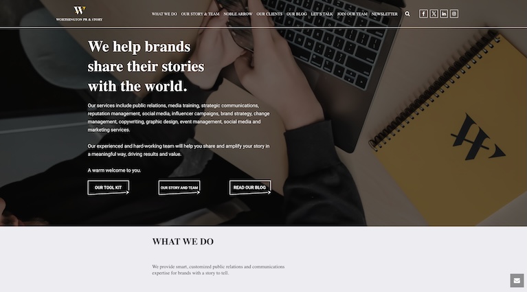 talonX Creative Agency - Worthington PR & Story Calgary Web Design Agency