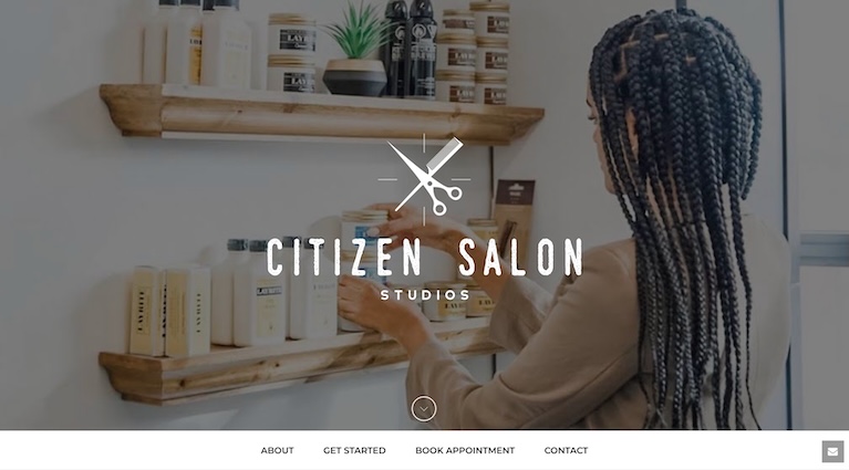 talonX Creative Agency - Citizen Salon Studios Calgary Web Design Agency